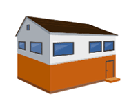 Elevated with Enclosure Not on Posts, Piles, or Piers (Solid Foundation Walls)
