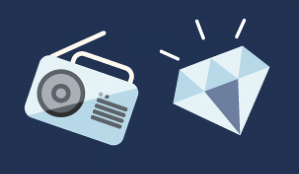 Personal belongings: camera and diamond